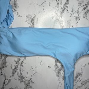 One shoulder bikini top